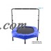 Parent-Child Trampoline Twin Trampoline with Safety Pad Adjustable Handlebar ROJE   